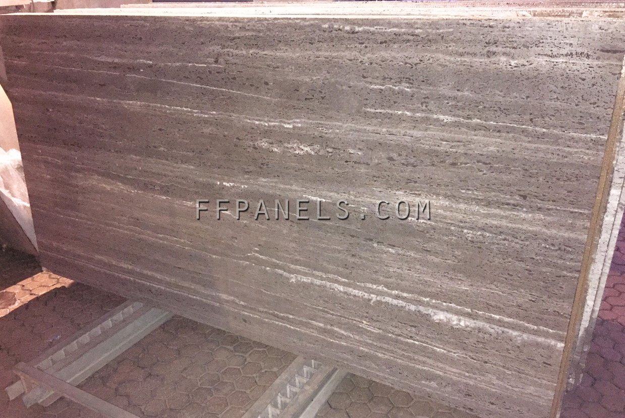 pannelli marmo leggero FABYCOMB® in MARMO TRAVERTINO (3 D)
