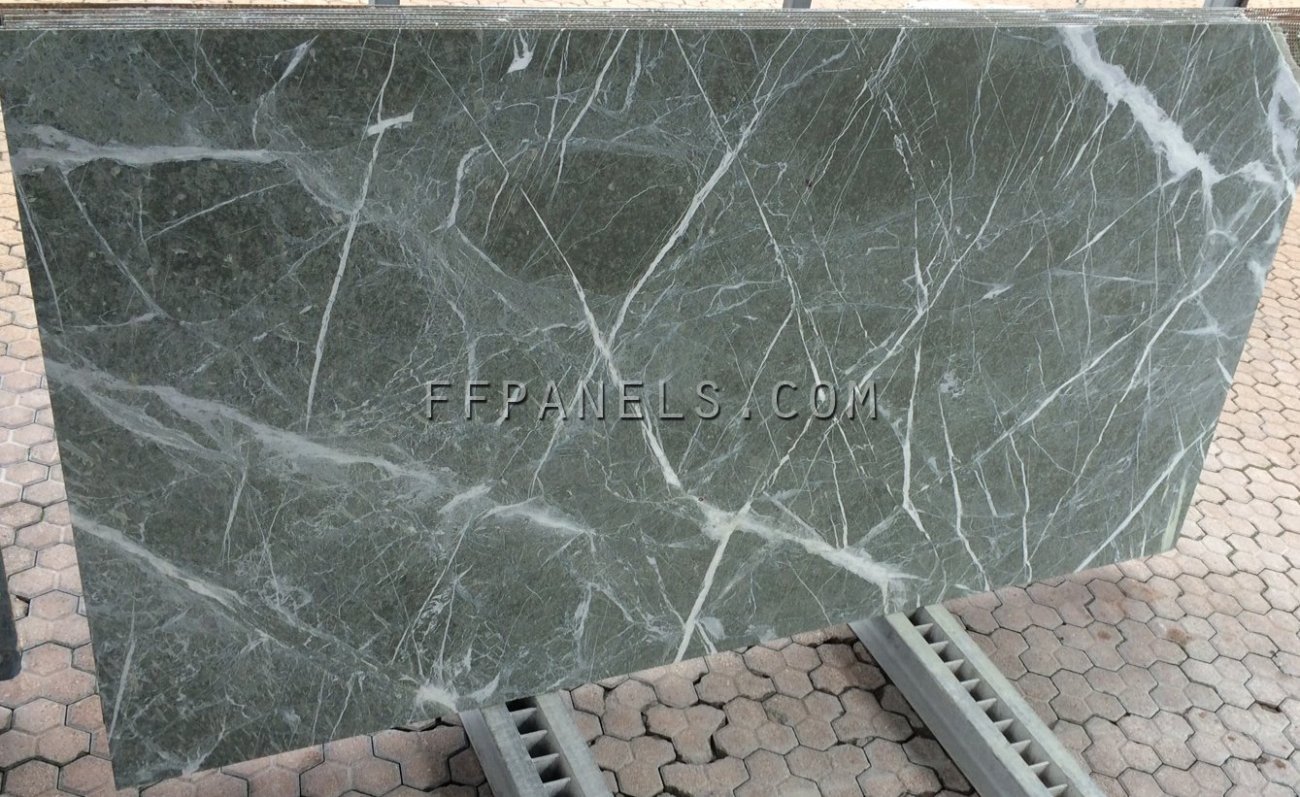 FABYCOMB® lightweight VERDE NAOUSSA MARBLE panels