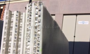 FABYCOMB® lightweight PINTA VERDE MARBLE panels