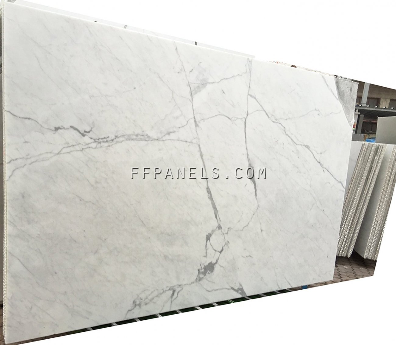 FABYCOMB® lightweight STATUARIO MARBLE panels