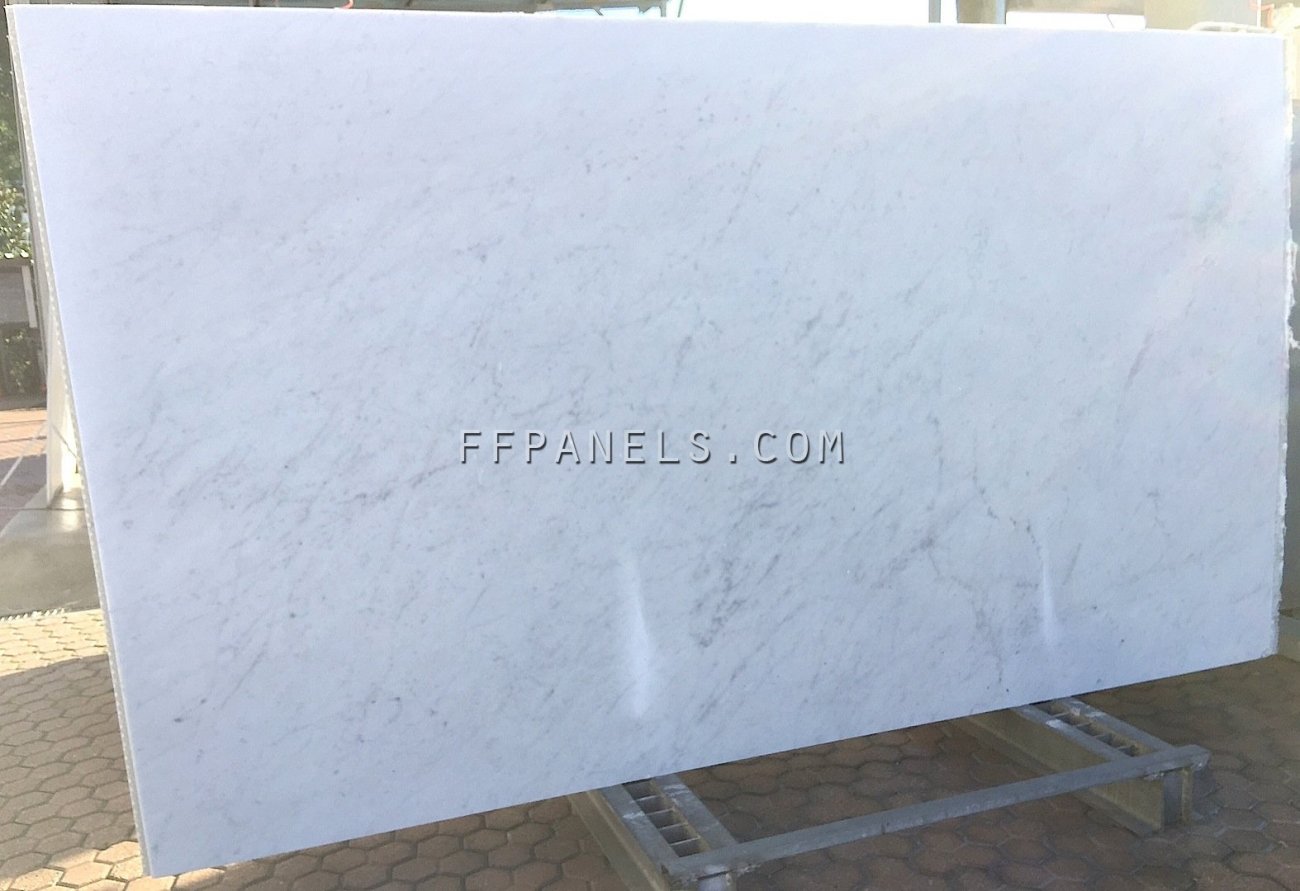 FABYCOMB® lightweight BIANCO CARRARA MARBLE panels