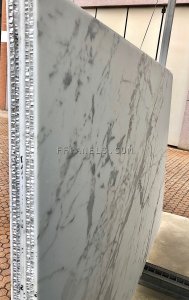 FABYCOMB® lightweight CALACATTA MARBLE panels