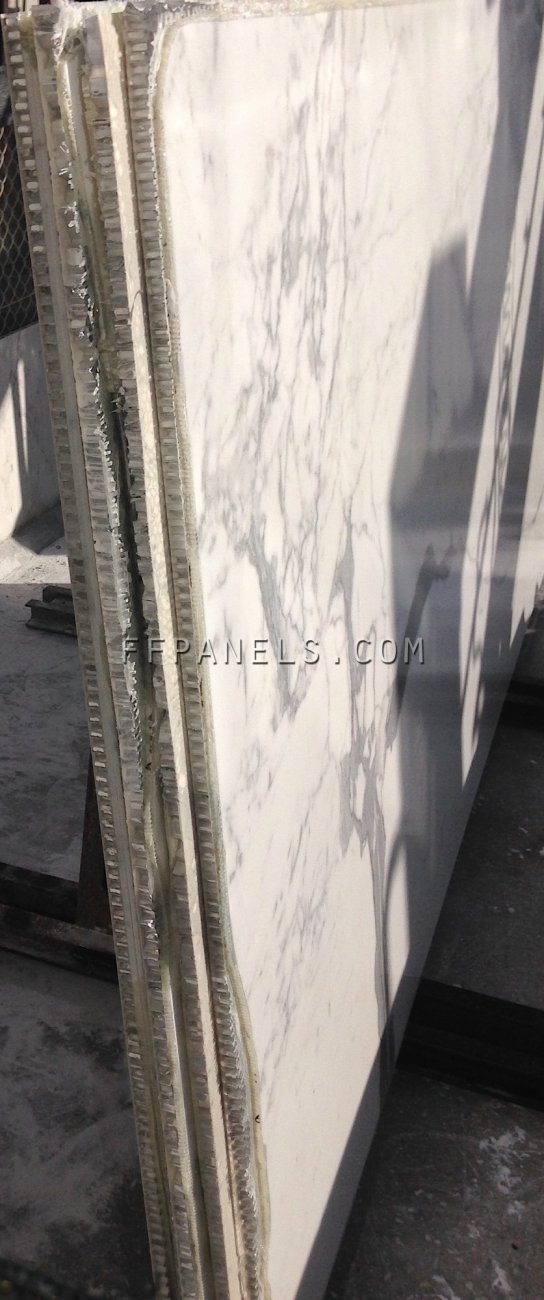 X_FABYCOMB® lightweight STATUARIO MARBLE panels