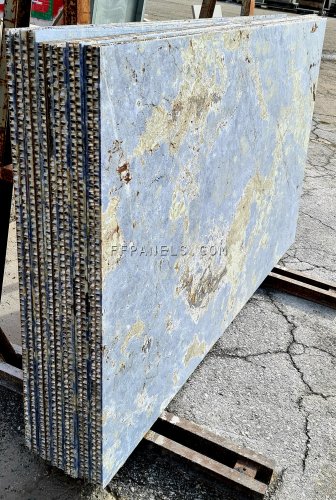 FABYCOMB® lightweight SODALITE GRANITE panels