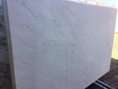 C_FABYCOMB® lightweight BIANCO CARRARA MARBLE panels