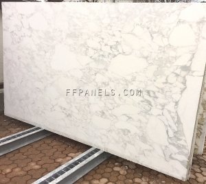 A_FABYCOMB® lightweight CALACATTA MARBLE panels