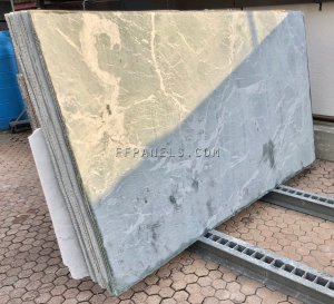 FABYCOMB® lightweight VERDE AVER MARBLE panels