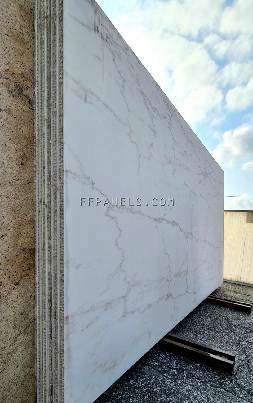 X_FABYCOMB® lightweight CALACATTA MARBLE panels