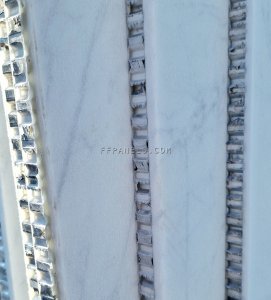 FABYCOMB® lightweight BIANCO CARRARA MARBLE panels