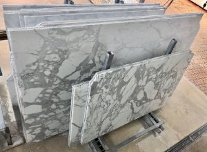 FABYCOMB® lightweight STATUARIO MARBLE panels