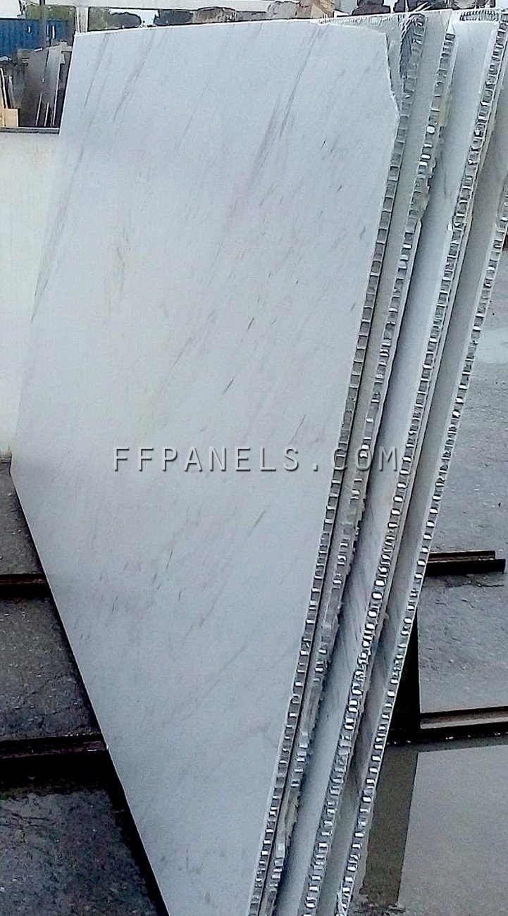 FABYCOMB® lightweight BIANCO VENUS MARBLE panels