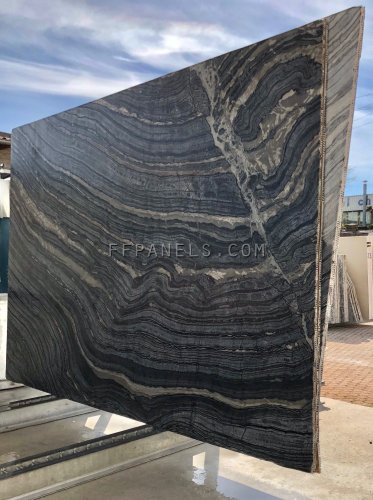 FABYCOMB® lightweight SILVER WAVE MARBLE panels