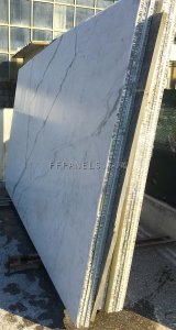 FABYCOMB® lightweight STATUARIO MARBLE panels