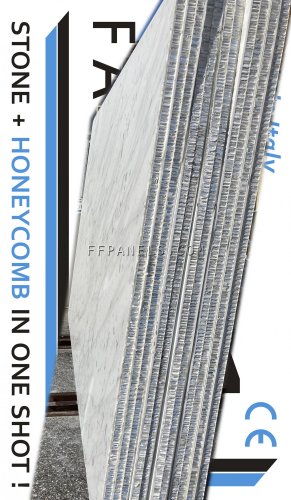 FABYCOMB® lightweight BIANCO GIOIA MARBLE panels