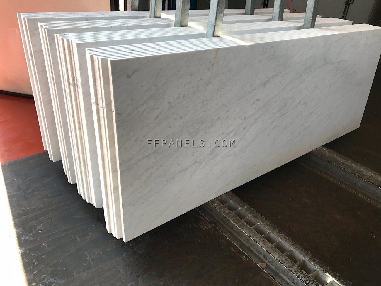 BIANCO CARRARA MARBLE slabs