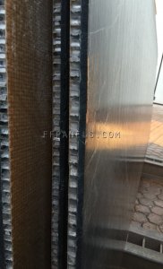 FABYCOMB® lightweight VERDE ALPI MARBLE panels (S21)