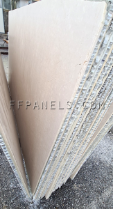 FABYCOMB® lightweight BIANCO STRESA MARBLE panels