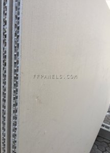 A_FABYCOMB® lightweight MOCA CREMA MARBLE panels