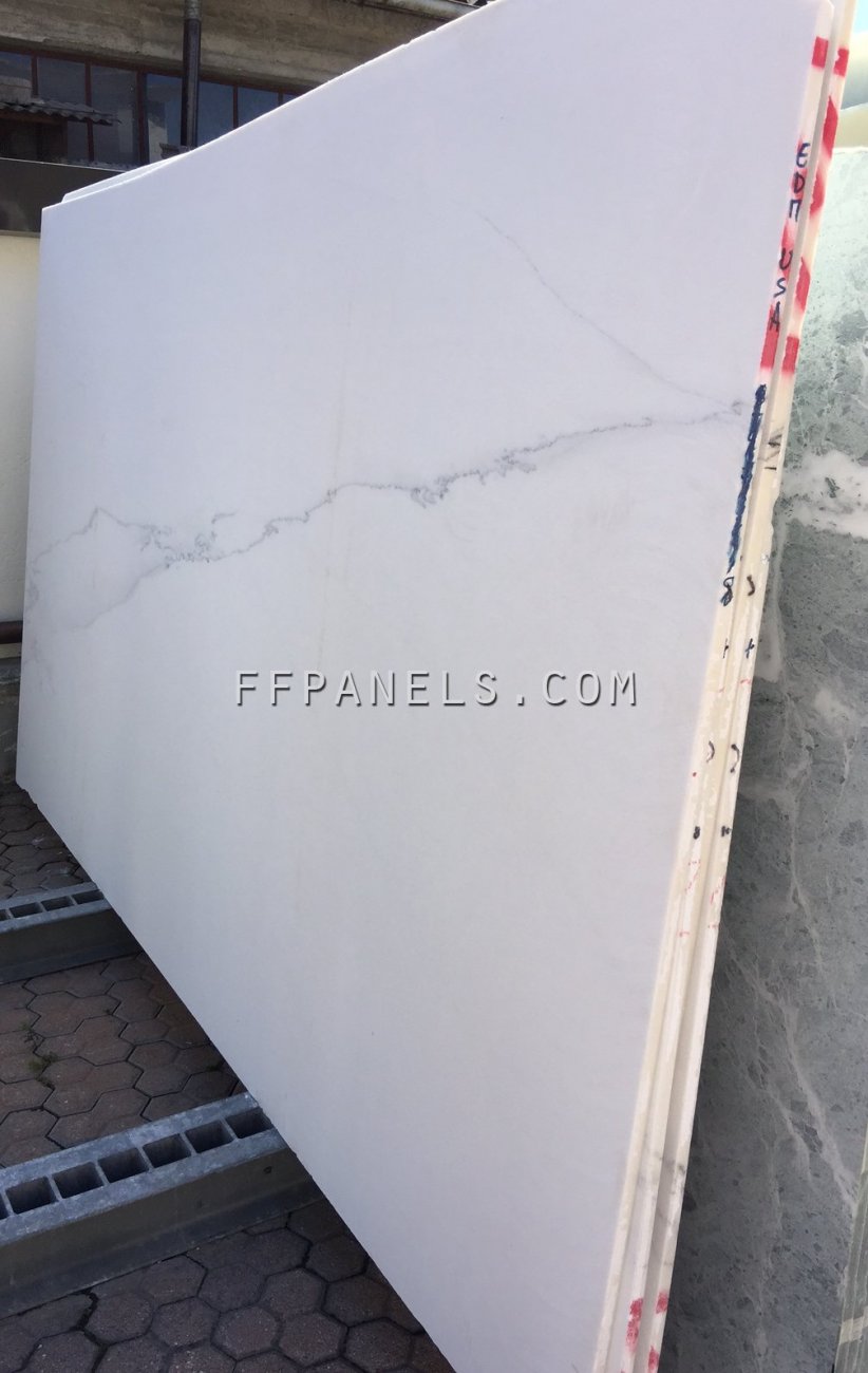 A_CALACATTA MARBLE slabs