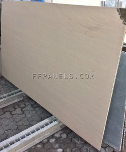 FABYCOMB® lightweight MOCA CREMA MARBLE panels