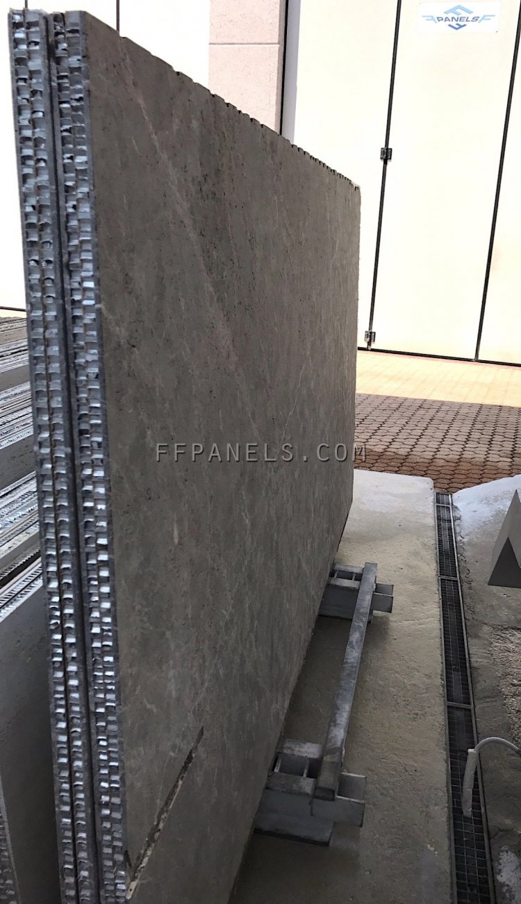 FABYCOMB® lightweight EMPERADOR DARK MARBLE panels