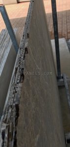 FABYCOMB® lightweight EMPERADOR DARK MARBLE panels