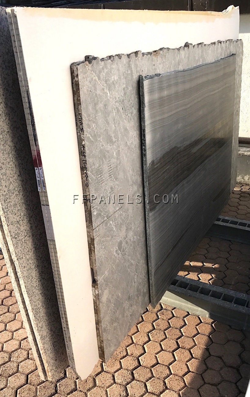 A_CREMA MARFIL MARBLE slabs - B_EMPERADOR DARK MARBLE slabs - C_TOBACCO BROWN MARBLE slabs