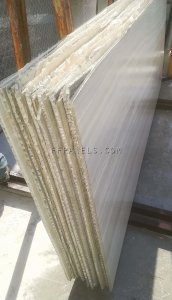 FABYCOMB® lightweight ONICE IVORY MARBLE panels