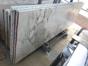 FABYCOMB® lightweight CREMO DELICATO MARBLE panels