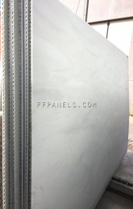 FABYCOMB® lightweight CREMO DELICATO MARBLE panels