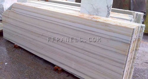 FABYCOMB® lightweight ZEBRINO MARBLE panels