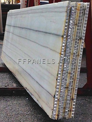 FABYCOMB® lightweight ZEBRINO MARBLE panels