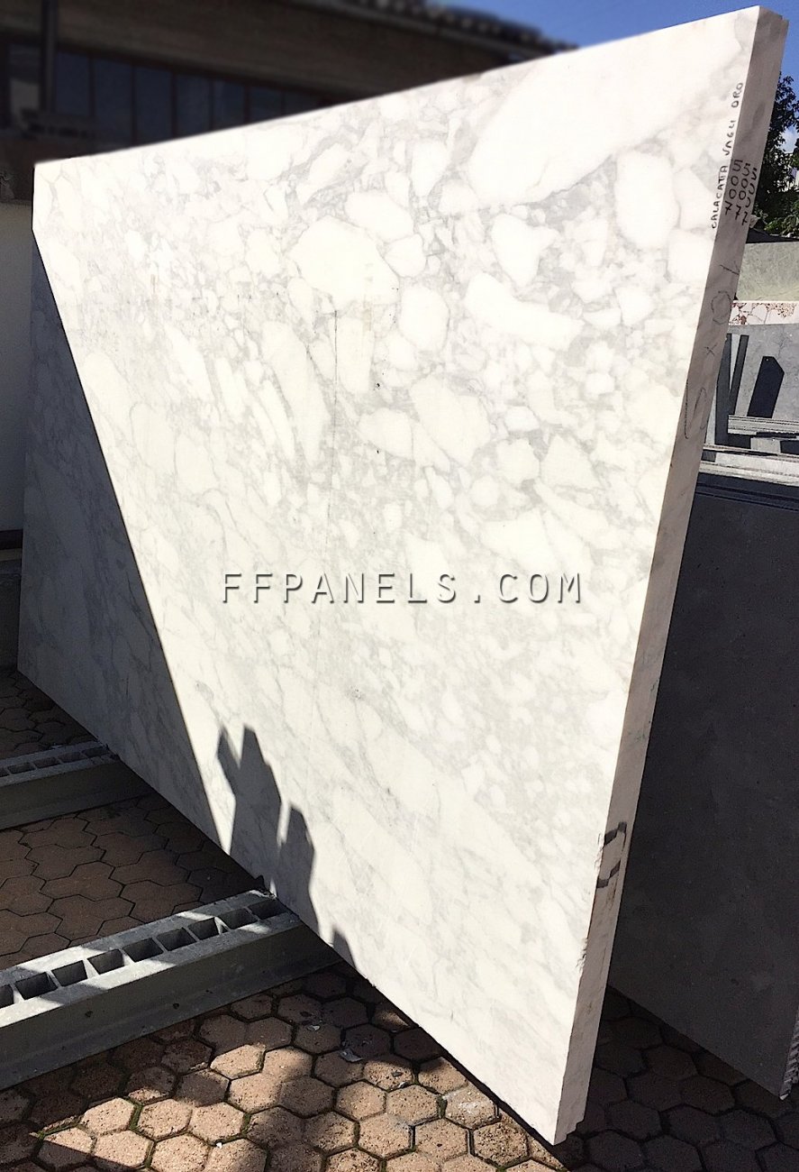 A_CALACATTA MARBLE slabs