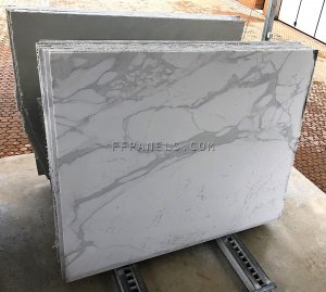 FABYCOMB® lightweight STATUARIO MARBLE panels