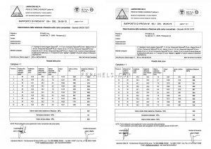 Campione = 1 (Honeycomb Fabycomb® 3mm + Marmo 4mm) resistenza a flessione sotto carico concentrato - UNI EN 12372