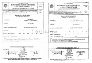 Resistenza all'abrasione - UNI EN 1341 app. C