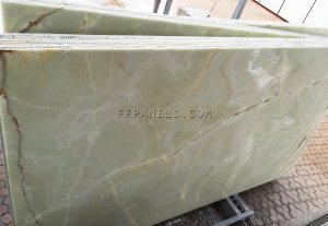 pannelli marmo leggero FABYCOMB® in ONICE VERDE GIADA