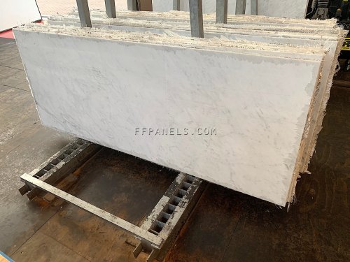 pannelli marmo leggero FABYCOMB® in MARMO BIANCO CARRARA