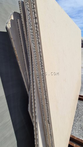 pannelli marmo leggero FABYCOMB® in MARMO MASSANGIS