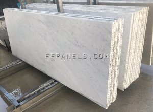 pannelli marmo leggero FABYCOMB® in MARMO BIANCO CARRARA