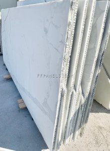 FABYCOMB® lightweight CALACATTA MARBLE panels