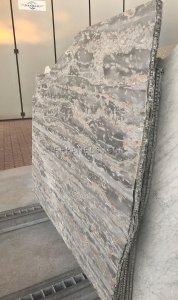 pannelli marmo leggero FABYCOMB® in MARMO NERO PORTORO
